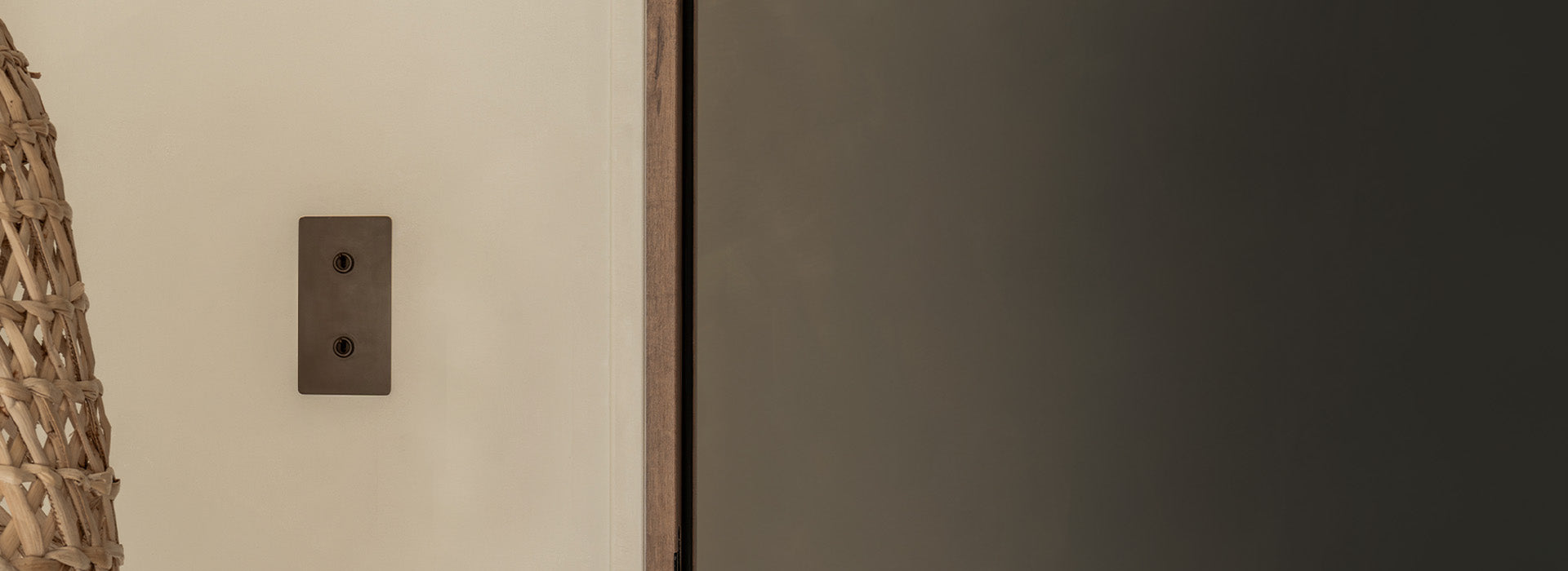 3G vertical toggle light switch bronze by Corston