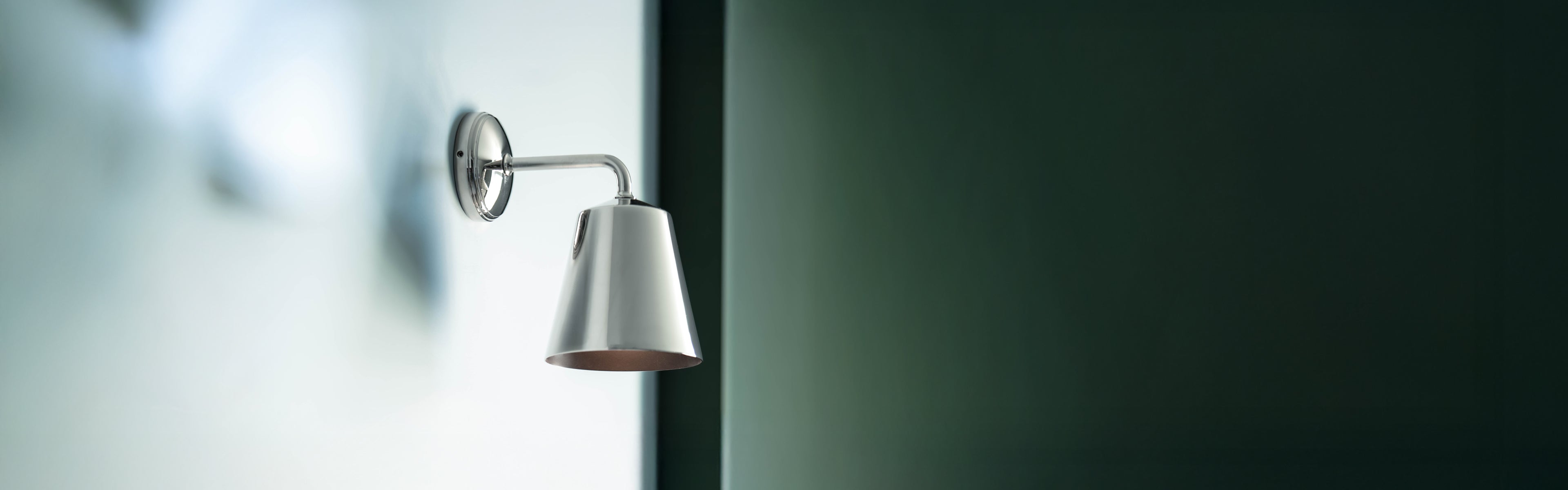 Polished nickel lighting