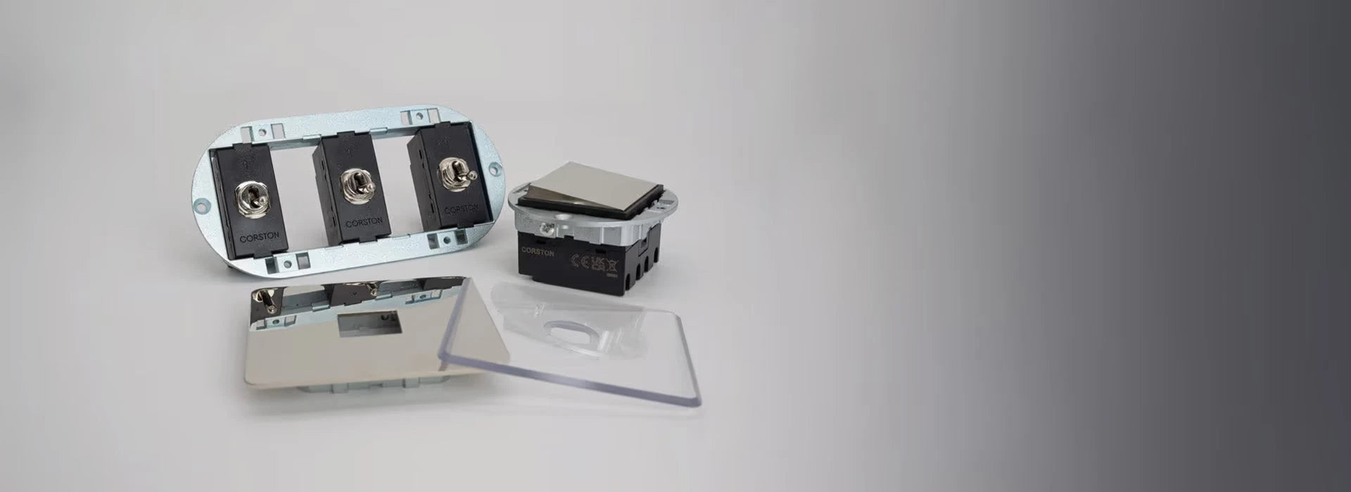 Kew – polished nickel components