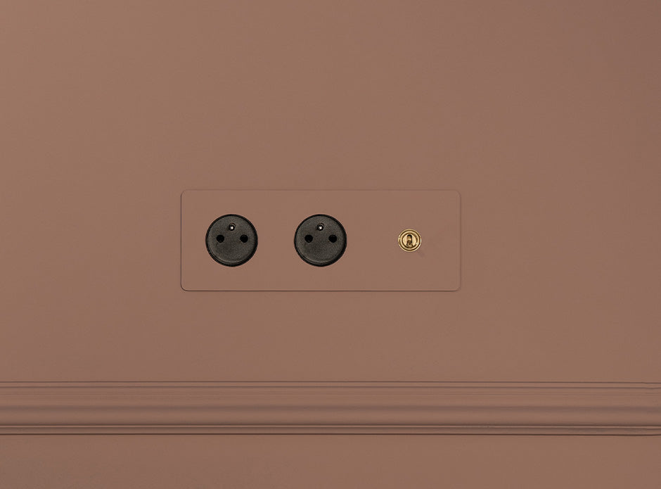 Paintable – black inserts