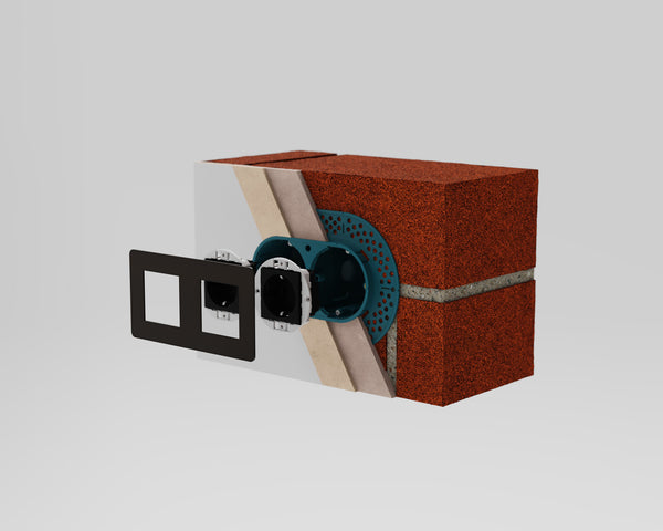Brick wall installation - Installation guide image